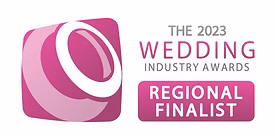The 2023 Wedding Industry Awards Regional Finalist